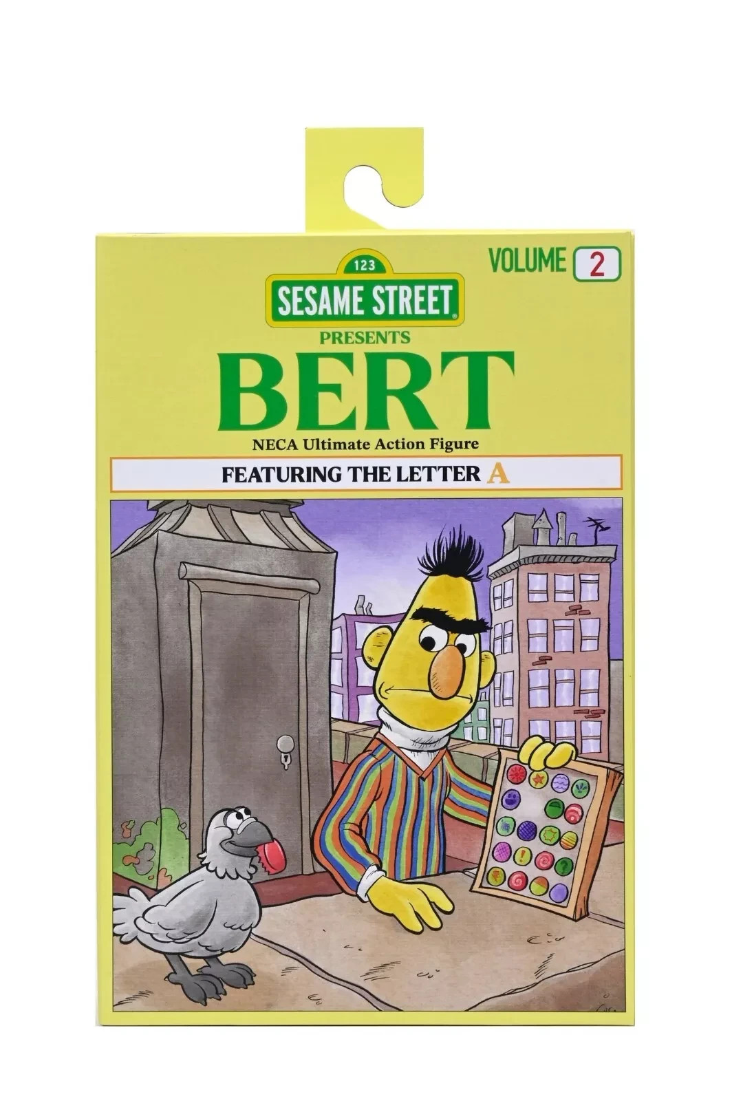 NECA Sesame Street - Ultimate Bert 7” Scale Action Figure