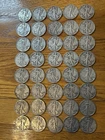 $20 Face Value of 90% Silver Walking Liberty Half Dollars - Two Rolls - 40 Coins