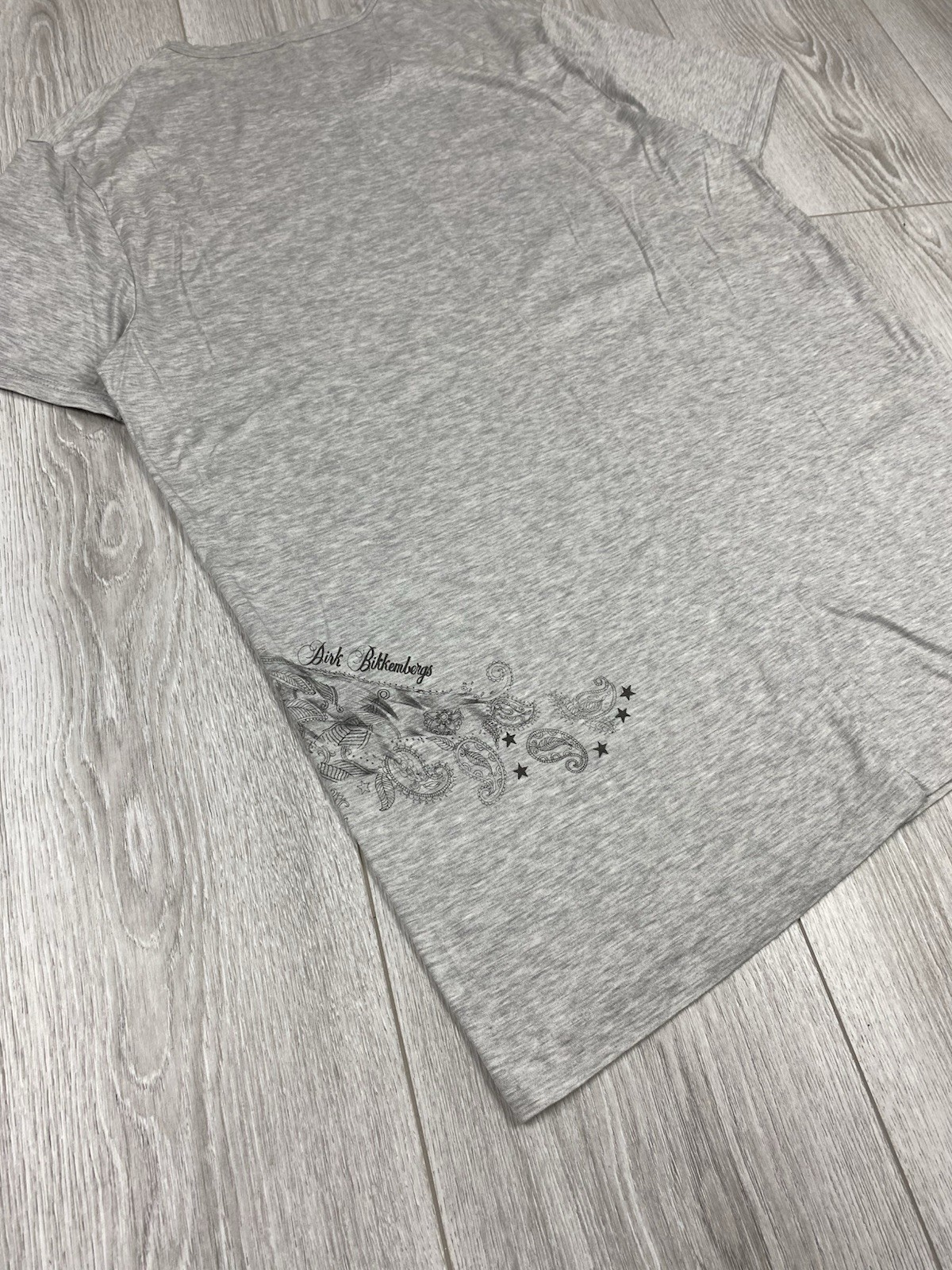 Dirk Bikkembergs Men’s Tee Shirt Print peacock Logo Sport Size M image 4