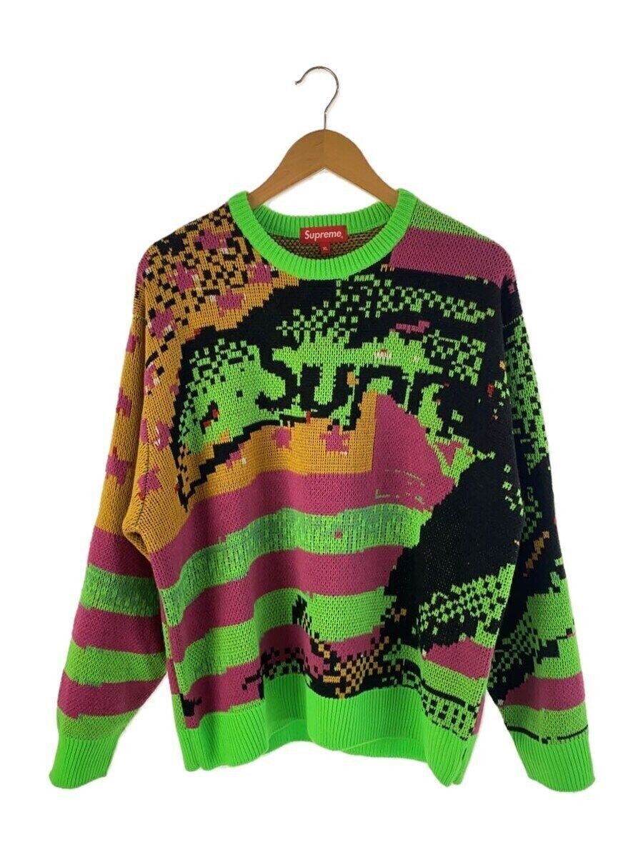 極美品 Supreme 21ss Digital Flag Sweater M Supreme Digital Flag Sweater (SS21) - $158