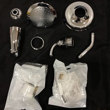Kohler Forte 1-Handle Tub  Shower Trim Sculpted Polished Chrome TS10275-4-CP