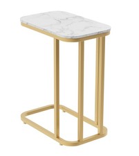 End Accent Table, Night Stands for Bedrooms, Metal Small Tables for Small Spa...