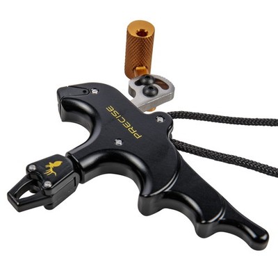 Trophy Ridge Precise Bow Release 4-Finger T Handle Release Includes Sling Wrist