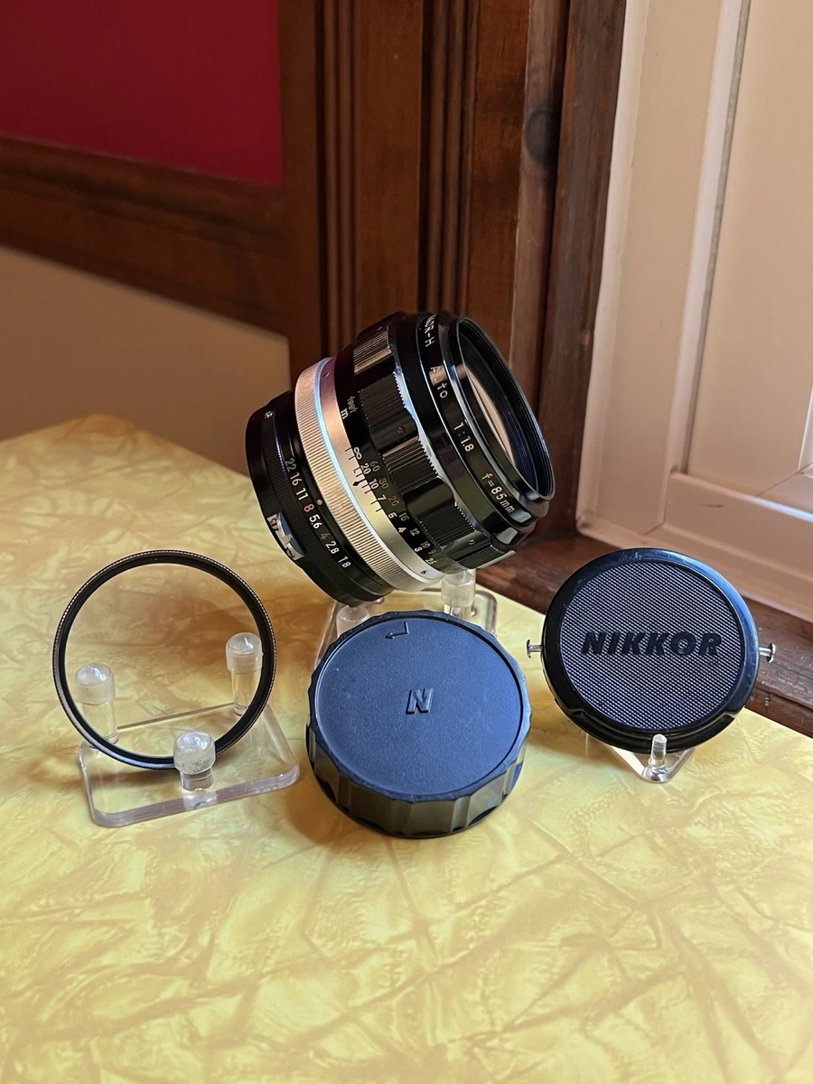 Nikon NIKKOR f/1.8 Camera Lenses 85mm Focal for sale - eBay