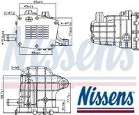 Nissens 989481 KüHler FüR AbgasrüCkfüHrung