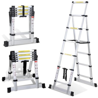A-förmige Verlängerungsleiter, Robust, Multifunktional, 150kg Traglast