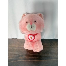Vintage 1981 Kenner Strawberry Shortcake Custard Cat Plush Pink Kitten 44070 6"