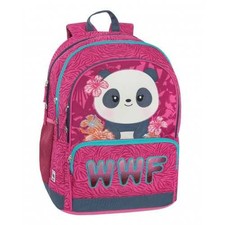 PANINI ZAINO SCUOLA ORG.WWF ILLUSTRATO PANDA