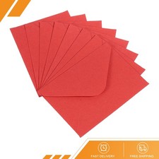100 x Mini Envelopes Mini Card Business Card Envelope Red