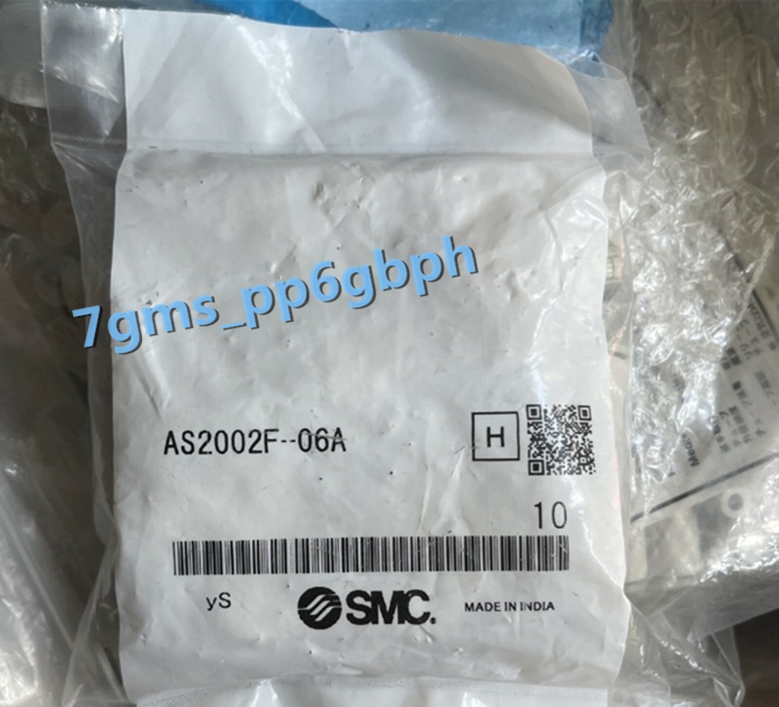 2 PCS NEW SMC throttle valve AS2002F-06A