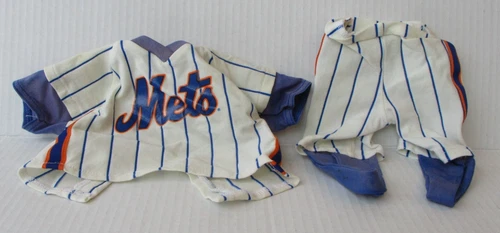 Cabbage Patch Kids New York Mets Baseball Uniform Clothes Vintage BST8