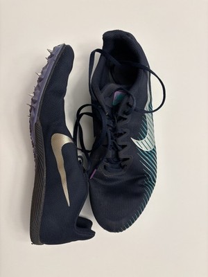 Nike Zoom Rival S 9 Track Field Spikes Men s Size 11 Navy Blue Teal AH1020-406