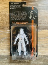 Star Wars The Black Series 24 Snowtrooper Commander 3.75 MOC 2014 Orange Line