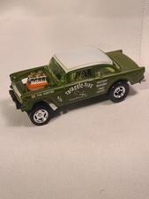 Hot Wheels 55 Triassic Five Gasser Car With Rr Tires Swap Detailed Engine.