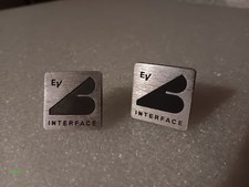VTG RARE Electro-Voice Interface B Series II Speaker Logos Emblems