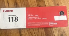 Genuine Canon 118 Black Toner Cartridge - NEW IN BOX