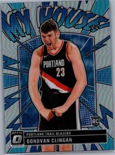 2024-25 Donruss Optic #1 Donovan Clingan My House