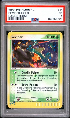 Seviper graded PSA 1 for sale on eBay