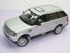 2010 RANG ROVER SPORT METALLIC SILVER NEW IN BOX 1:18.