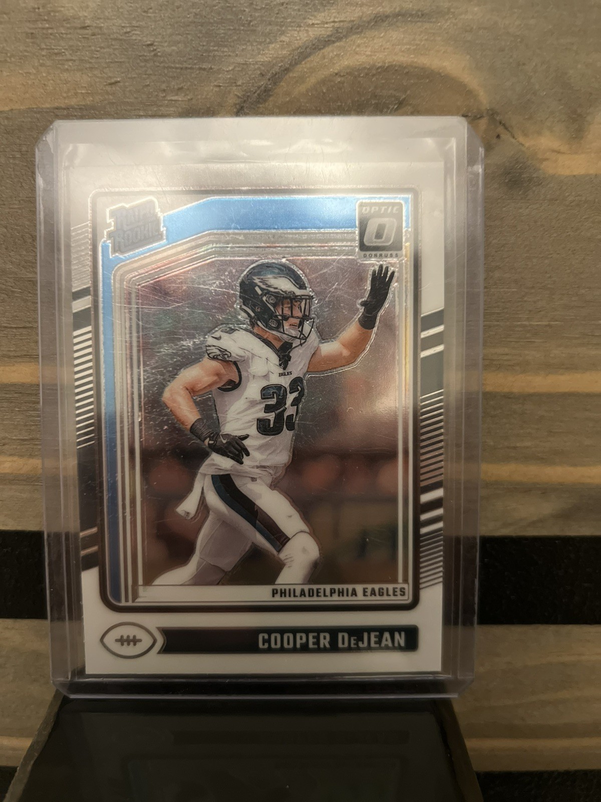 2024 Panini Donruss Optic - Rated Rookie Cooper DeJean #221 Holo Prizm (RC)