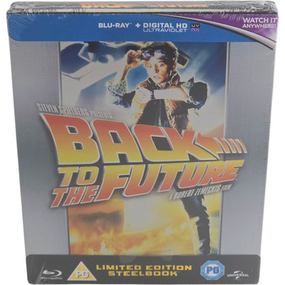 Zurück IN Die Zukunft Blu-Ray Steelbook Zavvi Begrenzte 3000 Ex 2015 Region Frei