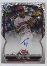 2023 Bowman Chrome Prospect Speckle Refractor /299 Trey Faltine #CPA-TF Auto 3gr