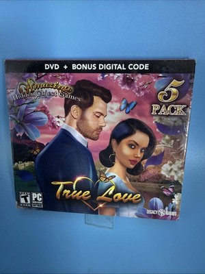PC DVD Game - Amazing Hidden Objects Games - True Love - 5 Pack - NEW & SEALED