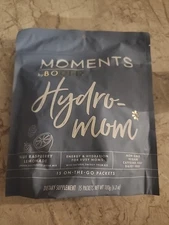 New Boobie Hydromom Electrolyte Drink Mix for Moms Organic Hydration Supplement 