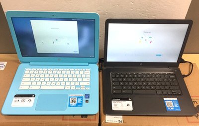 Lot of 2*Bad Battery*HP Chromebook 14-db0023dx 14-ak030nr/N2840 AMD A4-9120C/4GB