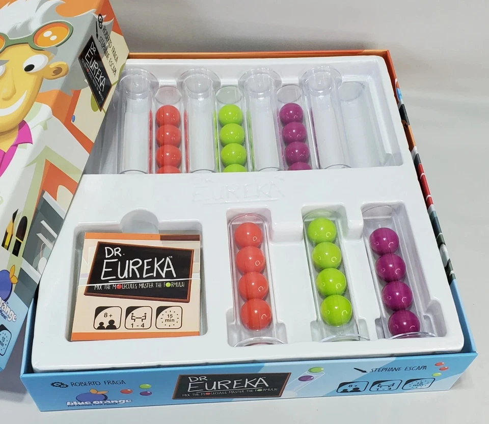 DR EUREKA Kids Logic Brainteaser Strategy Puzzle Game Blue Orange  - Image 4 of 4