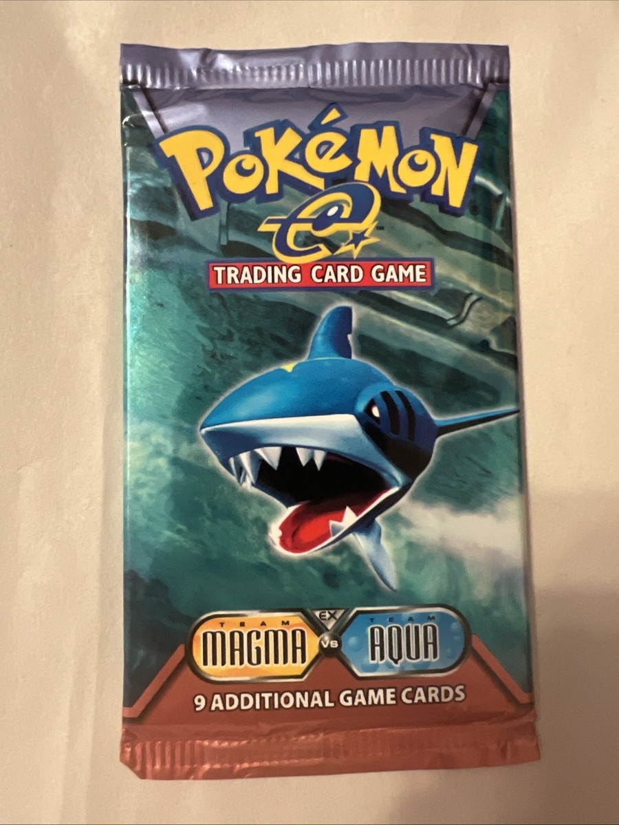 Pokémon TCG EX Team Magma vs Team Aqua Booster Pack - Pack of 9