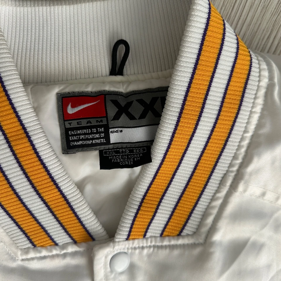 Nike Los Angeles Lakers Bomber Vintage Blanco XXL Foto 3 de 4
