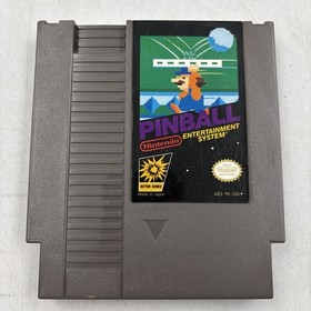 Pinbal & Pinball Quest Lot NES Authentic Cartridges Only Cleaned Pins
