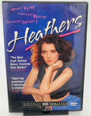 Heathers (THX) - DVD - Good Condition - Winona Ryder Christian Slater