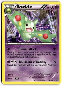Reuniclus 44/101 Plasma Blast Rare