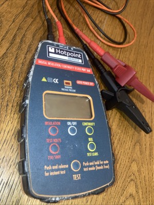 Hotpoint Socket & See PDIT360 Digital Isolations-Durchgangsprüfer Elektro