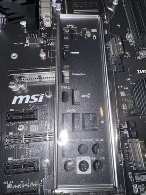 MSI Z490 Plus Motherboard Intel DDR4 LGA 1200 10th Gen w/ IO