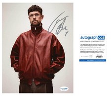 JAMES BLAKE SIGNED TRYING TIMES OVERGROWN SINGER 8x10 PHOTO - ACOA COA