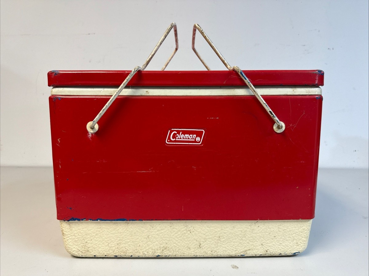 1970's Vintage Coleman Cooler With Carrying Handles W13 | eBay