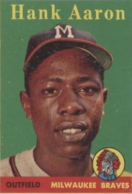 topps #30 Hank Aaron 野球カード 1958 Topps - Hank Aaron #30 for sale | eBay