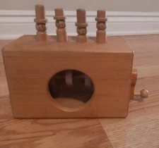 Vintage Thorens Movement March Of The Wooden Soldiers Music Box Made in Switzerl