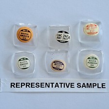 BULOVA CURVED bottom CUSHION shape glass WATCH CRYSTALS by SIZE- BB: MC Style