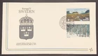 Sweden, EUROPA 1977 - The Scenic Wonders of Europe Set FDC