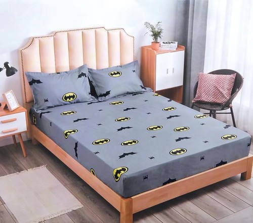 Soft Deep Elastic Fitted Sheet Queen King Size Mattress Protector Pillowcase Bed - Picture 10 of 30