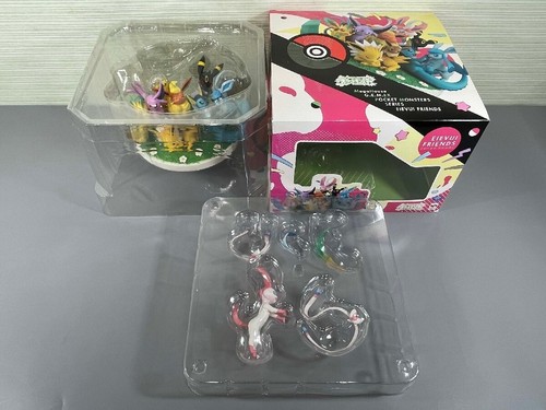 Eevee Friends G.E.M. EX Series Pokemon Figure Megahouse Box Vaporeon Sylveon - Picture 7 of 7