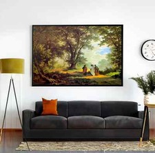 Robert Zund Road to Emmaus Canvas/Poster Wall Art