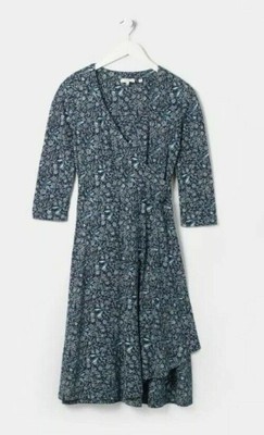 Fat Face Sadie Linear Garden Wrap Dress 