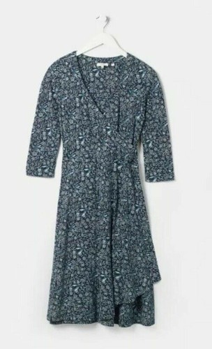 Fat Face Sadie Linear Garden Wrap Dress 