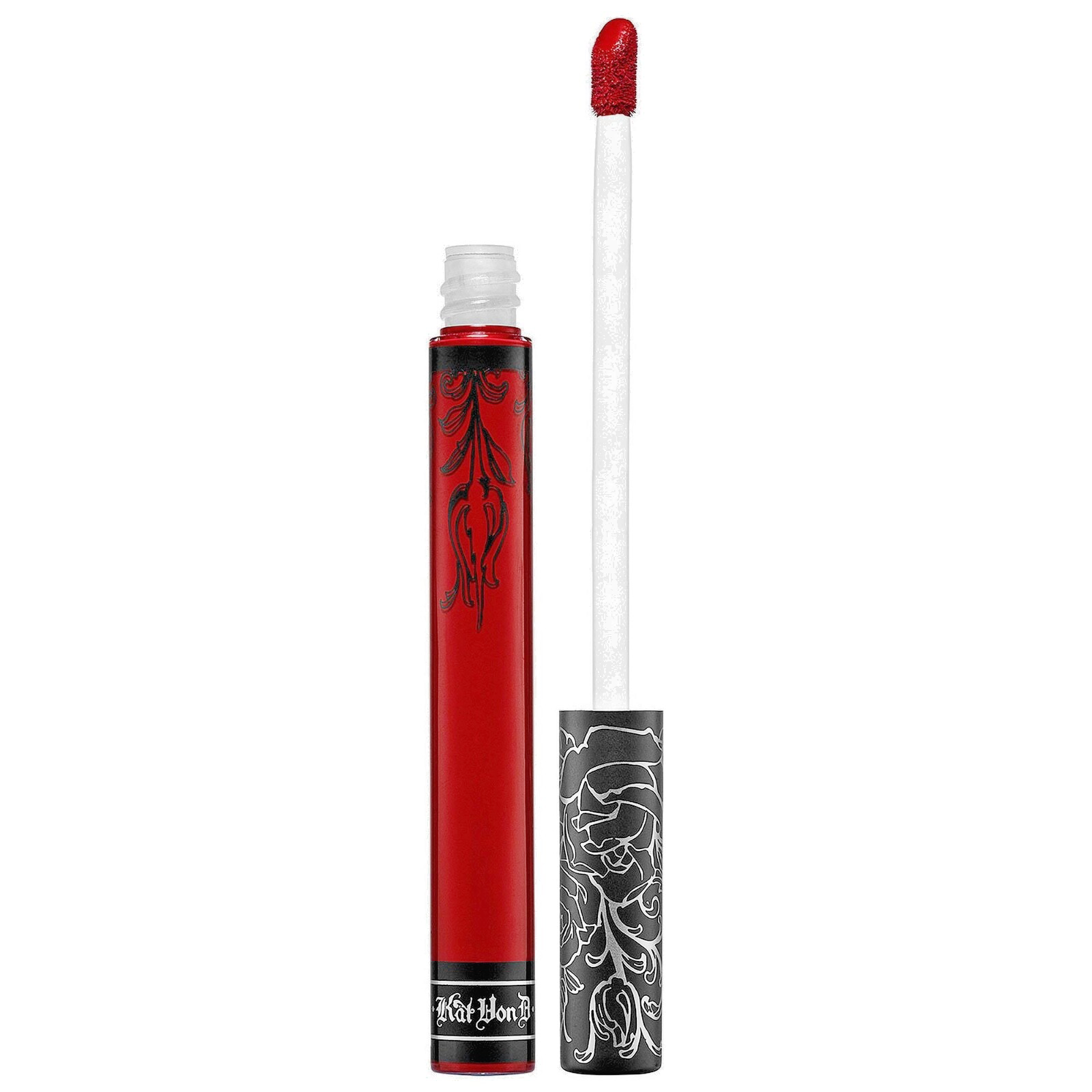 Kat Von D Everlasting Love Liquid Lipstick - Outlaw (Brick Red) | 6.6ml