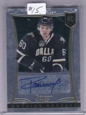 2013-14 Panini Select Rookie Auto Antoine Roussel Dallas Stars #rd 299/399